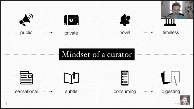 Mindset of Curator